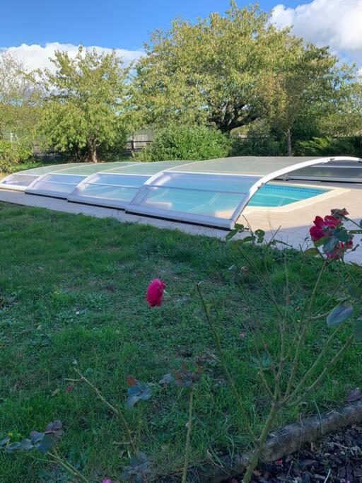 Gite 3 Etoiles Les Gourlines Avec Balneo, Veranda, Piscine Et Garage Avermes Eksteriør billede